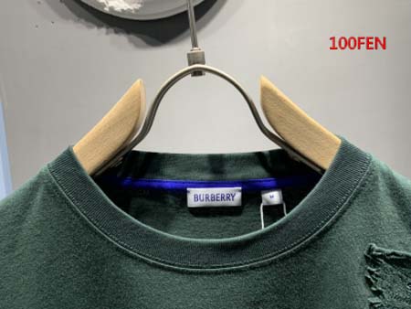 2024年7月11日夏季高級品新品入荷バーバリー半袖 Tシャツ 100fen工場