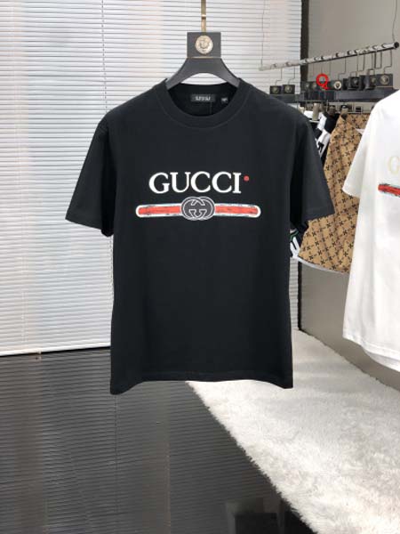 2024年7月11日夏季新品入荷グッチ半袖 Tシャツ qiang工場