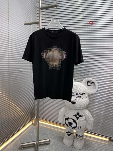 2024年7月11日夏季新品入荷ヴェルサーチ半袖 Tシャツ qiang工場