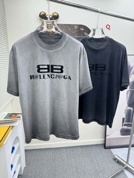 2024年7月11日夏季新品入荷バレンシアガ半袖 Tシャツ qiang工場