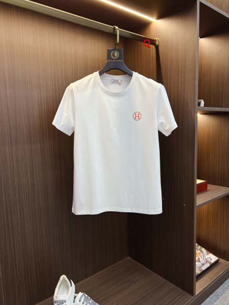 2024年7月11日夏季高品質入荷エルメス半袖 Tシャツ qiang工場M-4XL