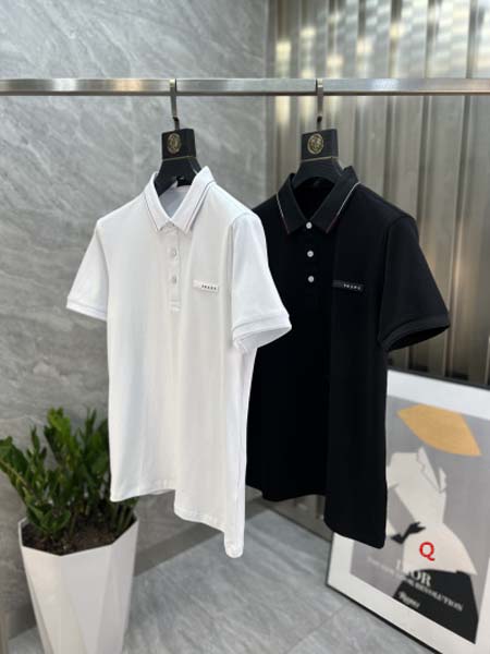 2024年7月12日高品質新作入荷  PRADA 半袖 Tシャツ QIANG工場