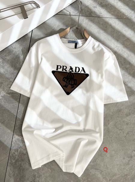 2024年7月12日高品質新作入荷PRADA半袖 Tシャツ QIANG工場