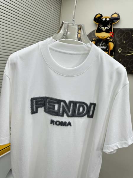 2024年7月15日高品質新作入荷FENDI 半袖 Tシャツ QIANG工場