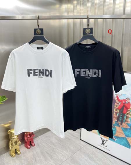 2024年7月15日高品質新作入荷FENDI 半袖 Tシャツ QIANG工場