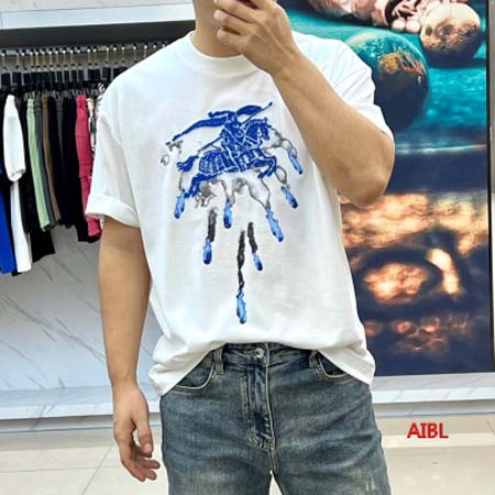 2024年7月16日夏季高品質新作入荷バーバリー 半袖 TシャツAIBL工場