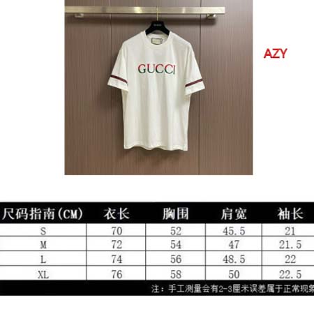 2024年7月17日夏季新作入荷グッチ半袖 Tシャツ AZY工場