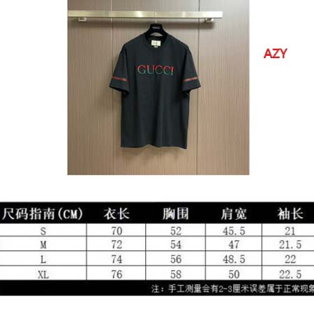 2024年7月17日夏季新作入荷グッチ半袖 Tシャツ AZY工場