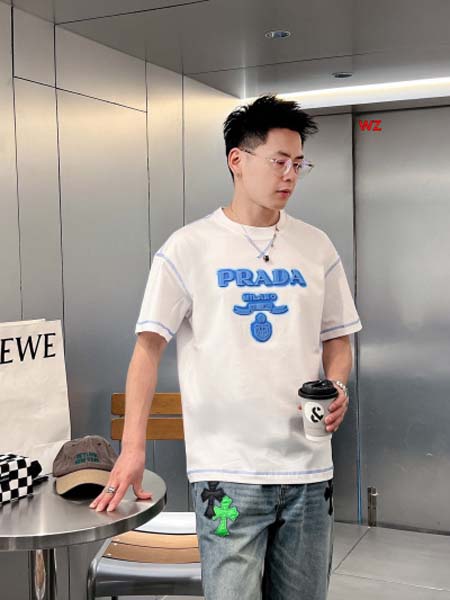 2024年夏季7月22日高品質新作入荷PRADA  半袖 Tシャツ WZ工場