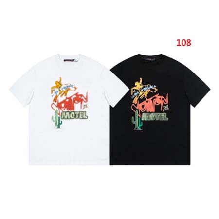 2024年夏季7月22日新作入荷ルイヴィトン半袖 Tシャツ 108工場