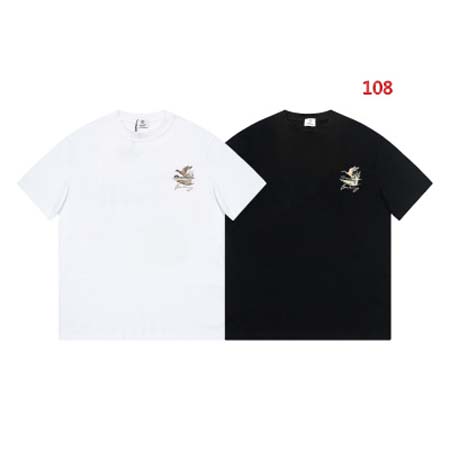 2024年夏季7月22日新作入荷バーバリー 半袖 Tシャツ 108工場