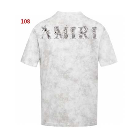 2024年夏季7月23日新作入荷AMIRI半袖 Tシャツ 108工場