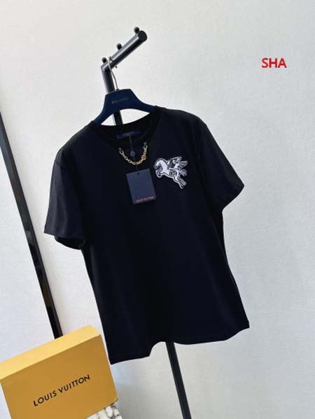 2024年早秋7月23日人気新品入荷ルイヴィトン半袖 Tシャツ SHA工場