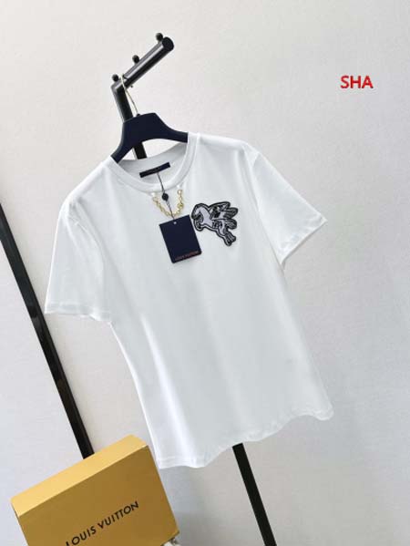 2024年早秋7月23日人気新品入荷ルイヴィトン半袖 Tシャツ SHA工場