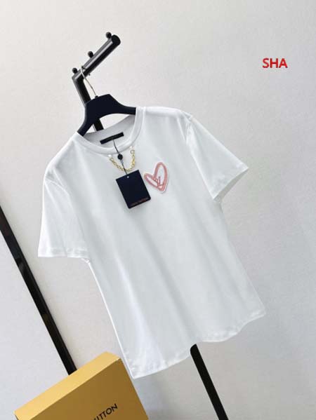 2024年早秋7月23日人気新品入荷ルイヴィトン半袖 Tシャツ SHA工場