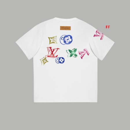 2024年夏季7月29日新品入荷ルイヴィトン 半袖 Tシャツ FF工場