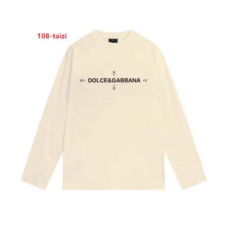 2024年7月30日新品入荷 Dolce&Gabbana 長袖 Tシャツ 108工場