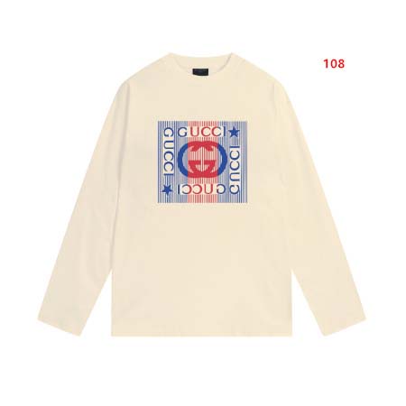 2024年7月30日早秋新品入荷 グッチ 長袖 Tシャツ 108工場