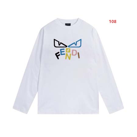 2024年7月30日早秋新品入荷 FENDI 長袖 Tシャツ108工場