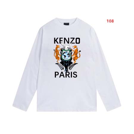 2024年7月30日早秋新品入荷 KENZO 長袖 Tシャツ108工場