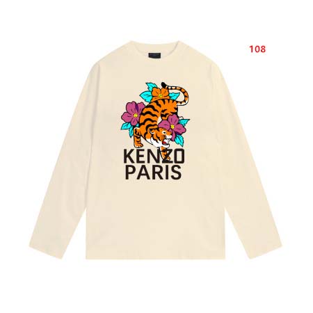 2024年7月30日早秋新品入荷  KENZO  長袖 Tシャツ 108工場