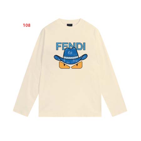 2024年7月30日早秋新品入荷FENDI 長袖 Tシャツ 108工場