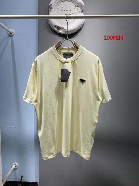 2024年7月11日夏季高級品新品入荷 PRADA 半袖 T...