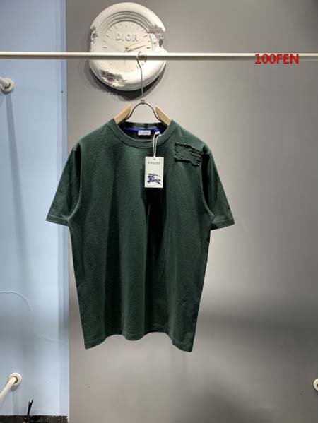 2024年7月11日夏季高級品新品入荷バーバリー半袖 Tシャツ 100fen工場