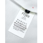 2024年7月11日夏季新品入荷FENDI半袖 Tシャツ qiang工場