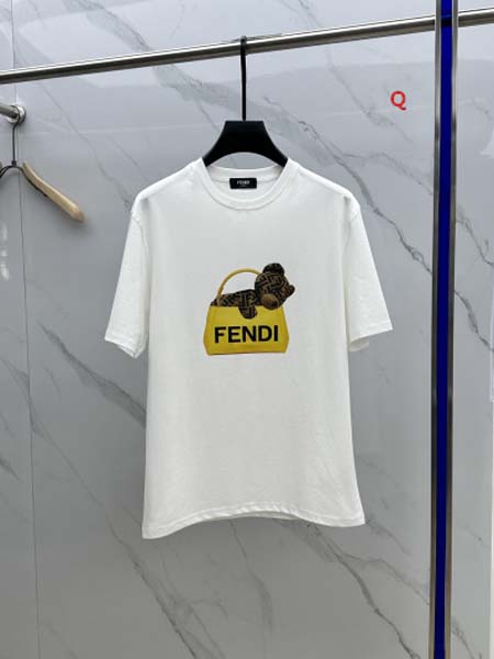 2024年7月11日夏季新品入荷FENDI半袖 Tシャツ q...