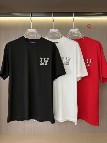 2024年7月11日夏季高品質入荷ルイヴィトン半袖 Tシャツ...