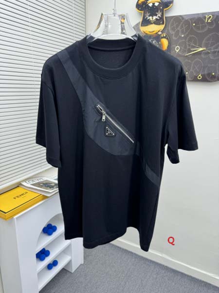 2024年7月12日高品質新作入荷PRADA半袖 Tシャツ QIANG工場