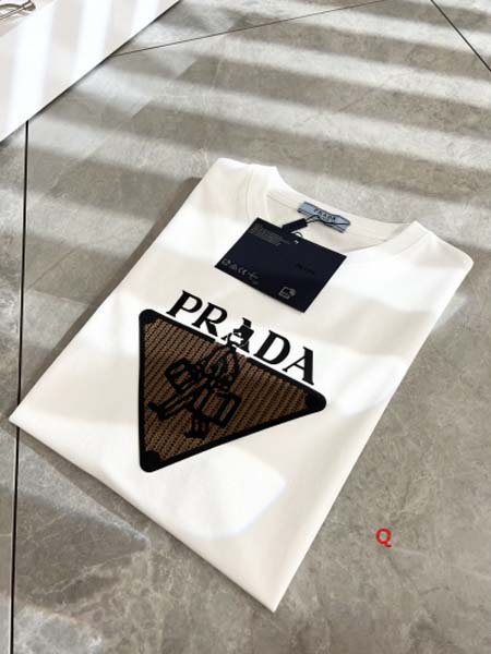 2024年7月12日高品質新作入荷PRADA半袖 Tシャツ QIANG工場