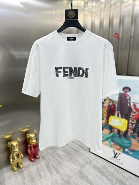 2024年7月15日高品質新作入荷FENDI 半袖 Tシャツ QIANG工場