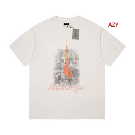 2024年7月17日夏季新作入荷バレンシアガ 半袖 Tシャツ...