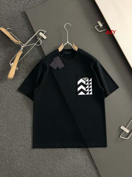 2024年7月17日夏季新作入荷PRADA 半袖 Tシャツ ...