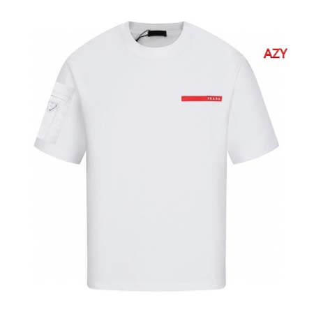 2024年7月17日夏季新作入荷PRADA 半袖 Tシャツ ...