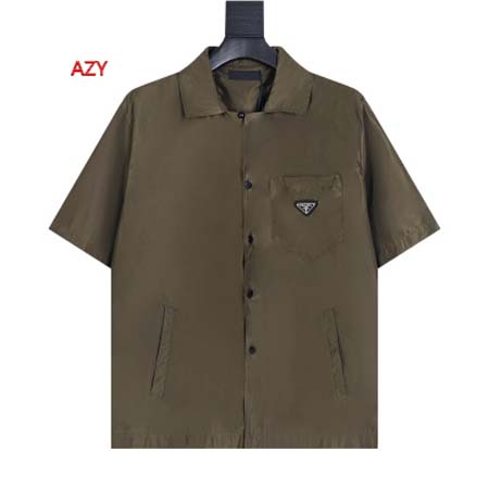 2024年7月17日夏季新作入荷PRADA 半袖 シャツ AZY工場