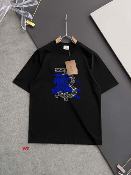 2024年夏季7月22日高品質新作入荷バーバリー半袖 Tシャ...