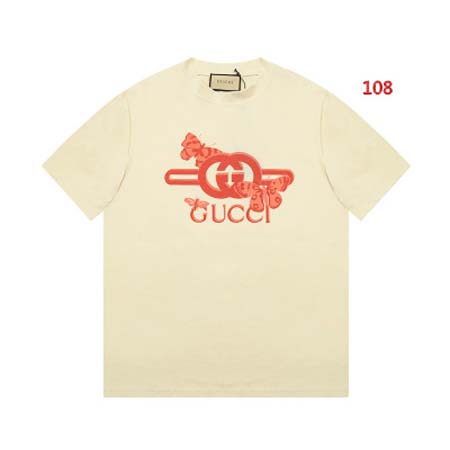 2024年夏季7月22日新作入荷グッチ半袖 Tシャツ 108...