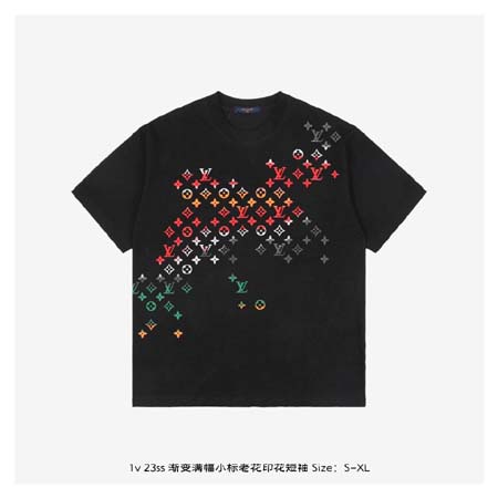 2024年7月24日高品質新品入荷ルイヴィトン 半袖 Tシャ...