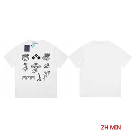 2024年7月24日高品質新品入荷ルイヴィトン 半袖 Tシャ...