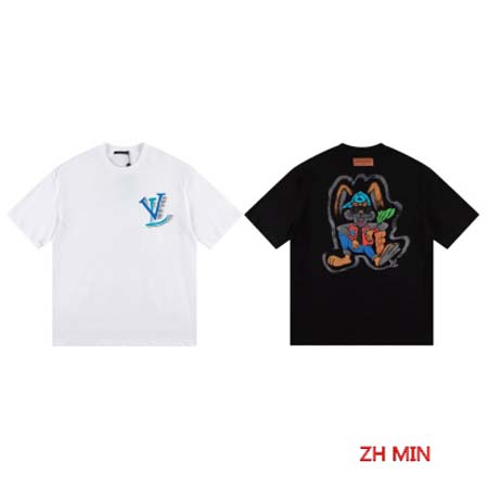 2024年7月24日高品質新品入荷ルイヴィトン 半袖 Tシャ...