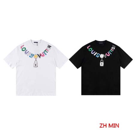 2024年7月24日高品質新品入荷ルイヴィトン 半袖 Tシャ...