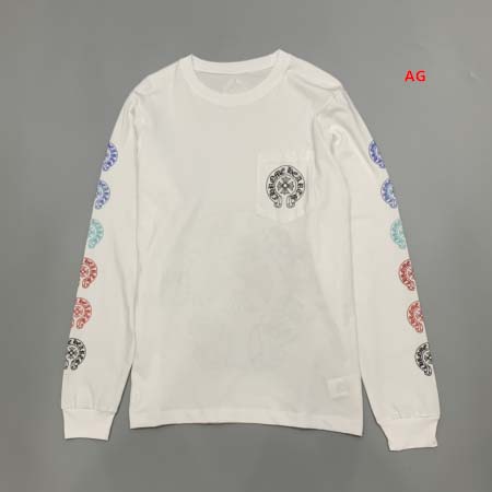 2024年夏季高品質新品入荷クロムハーツ 長袖 TシャツAG...