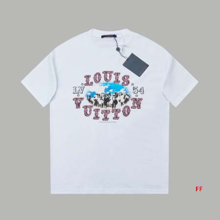 2024年7月29日春夏新品入荷 ルイヴィトン 半袖 Tシャ...