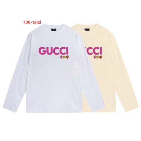 2024年7月30日新品入荷 グッチ 長袖 Tシャツ 108...