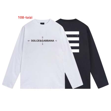 2024年7月30日新品入荷 Dolce&Gabbana 長袖 Tシャツ 108工場