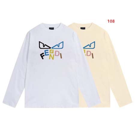 2024年7月30日早秋新品入荷 FENDI 長袖 Tシャツ108工場