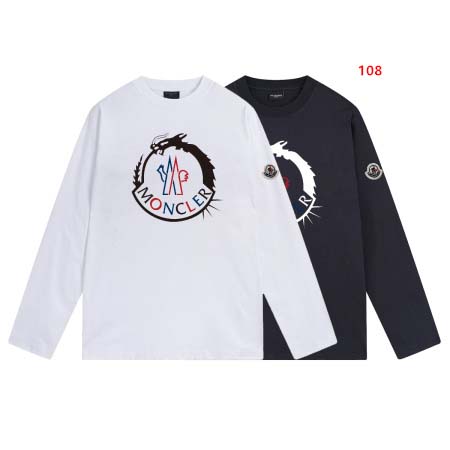 2024年7月30日早秋新品入荷 モンクレール 長袖 Tシャツ 108工場